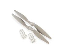 Compatible con Gemfan, compatible con APC, juego de hélice de nailon de tamaño completo, 4,7x4,7 a 17x10, 23 especificaciones, resistente al calor hasta 105 °C, for avión modelo RC(Qianfeng 10x7 2pcs)
