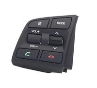 Compatible Con Genesis Interruptor Izquierdo Control De Volumen Multimedia Botones De Crucero De Audio Inalámbricos Remotos OEM 96700B1100 Botón Volante Automóvil
