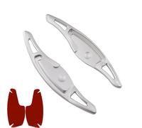 Compatible Con Genesis Para G80 2017-2020 Para Volante De Coche Deportivo Extensión De Cambio De Paletas Extensión De Pegatinas Palette Cambio Volante(White)
