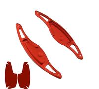 Compatible Con Genesis Para G80 2017-2020 Para Volante De Coche Deportivo Extensión De Cambio De Paletas Extensión De Pegatinas Palette Cambio Volante(Red)