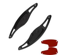 Compatible Con Genesis Para G80 Para Sport 2017 2018 2019 2020 Volante De Coche Paleta De Cambio Extensión De Cambios De Marchas Pegatinas Levas de cambio del coche(Black)