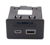Compatible Con GMC Para Sierra 1500 2019 Para Acadia 2020 Adaptador De Interfaz De Puerto USB Con Interruptor Auxiliar Automotriz 13512377 Toma de interfaz USB