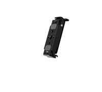 Compatible con GoPro, Hero 13 12 11 Cámara De Acción, Tapa Lateral De Batería Magnética, Adaptador De Base De Liberación Rápida Horizontal Y Vertical(B 3in1 Set)