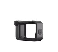 Compatible con GoPro Hero 9-13 Black Media Mod Marco Protector Exterior | Los recortes de precisión reservan ranuras de expansión for micrófonos y accesorios de iluminación en exteriores.