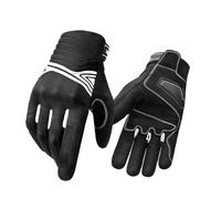 Compatible con Guantes de Ciclismo Invierno INBIKE for Hombre, Dedo Completo, compatibles Motocicletas, Bicicletas montaña(White,M)