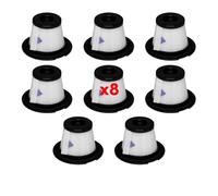 Compatible con (H.Koenig UP600 / H.Koenig UP810) Aspiradora inalámbrica Filtro Power Clean Repuestos Accesorios(8 Pcs)