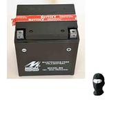 Compatible con Harley Davidson FLHXSE CVO Street Glide 1800 dal 2015 al 2016 BATERIA MIDAC MIX30L-BS Completa con LIQUIDO YA Inserto 30AH AMPERIO 12V 166X126X177MM