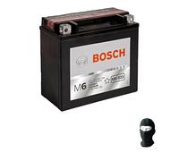 Compatible con Harley Davidson FXDWG Dyna Wide Glide 1584 2007-2012 BATERIA Bosch YTX20L-BS(Totalmente Impermeable Y Lista para Instalar) BATERIAS 12V/18A para Motos 175X87X155 CCA250A