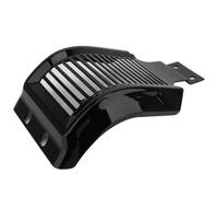 Compatible con Harley Sportster 883 1200 XL, carenado de mentón, Presa de Aire, alerón, Cubierta, Protector de Placa Protectora del Motor Motocicleta Alerón Delantero(Light Black)