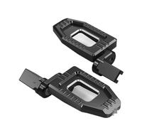 Compatible con Harley Sportster S RH1250S 21-2024 Estriberas ajustables for conductor Reposapiés bajos ST FXLRST 117 Street Bob FXBB 107 FXBBS 114(Black)