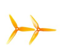 Compatible con hélice de Tres Palas Color Gris Anaranjado Superficie Lisa(8 Pairs Orange)