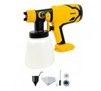 Compatible con herramientas eléctricas de pulverización de pintura inalámbricas a batería Dewalt de 18 V y 20 V