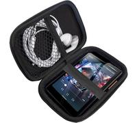 Compatible con HiBy R4 Android MP3 player case, funda de transporte de EVA duradera lanchot, funda protectora a prueba de golpes y ligera compatible con HiBy R4 Android 4,7 Pulgadas MP3 Player (Negro)