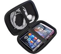 Compatible con HiBy R6III MP3 Player Case, Funda de Transporte de EVA Duradera lanchot, Funda Protectora a Prueba de Golpes y Ligera Compatible con HiBy R6III, R6 Gen 3 Player (Negro)