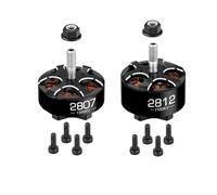 Compatible con HOBBYWING Xrotor 2807/2812 900/1100/1300KV 4-6S 1500KV 4-5S / 1700KV 3-4S Motores Negros sin escobillas Accesorios for Drones de Carreras visión en Primera Persona(1PC 2807 1700KV)