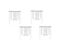 Compatible con Hobot Legee 669 668 7 Series, juego de 4 boquillas de repuesto, accesorios de boquilla de limpieza for robot aspirador, kit de consumibles.