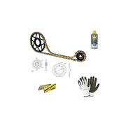 Compatible con HON-DA NC DC Integra 700 2012-2014 Kit DE TRANSMISIÓN para Moto Cadena Did 520VX3 LUN 112 Enlaces, PIÑÓN Acero P520-Z39, PIÑÓN P520-Z16