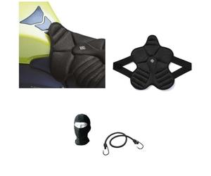 Compatible con Honda CB 500 X ABS Travel Edition Cojín para sillín de moto Funda de malla Aero 3D Tucano Urbano 326-N2 Negro Cool Fresh 39 x 36 cm Grosor 2 cm 100% poliéster