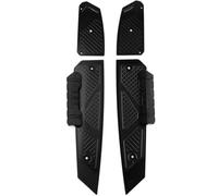 Compatible con Honda FORZA 300 FORZA 350 NSS 350 2018-2024, reposapiés antideslizante, pedales de placa, almohadillas de aleación de aluminio CNC, accesorios de repuesto para motocicleta (negro)