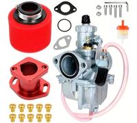 Compatible con Honda GX200 GX160, Coleman BT200X KT196 MB165, piezas de kart para moto, kit de carburador de carreras.