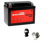 Compatible con Honda NSS Forza S 250 AÑO dal 2008 al 2012 BATERÍA YTZ12S Gel MALOSSI MTZ12S YA Lista para Usar BATERÍAS ACTIVAS DE 11 AH AMPERIOS DE 12 VOLTIOS para Moto Scooter