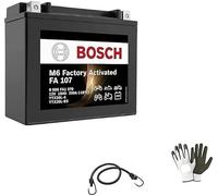 Compatible con Honda TRX Rincon 650 2003 A 2005 BATERIA Listo para Instalar YTX20HL Gel SLA Bosch FA1071 Cargador DE BATERIAS DIY Sellado 18AH 12V 176X89X154MM