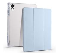 Compatible con Honor MagicPad 4 de 12.3 pulgadas (2026) - Funda protectora completa transparente con soporte trasero [soporte para bolígrafo], funda a prueba de golpes con encendido y apagado