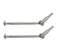 Compatible con Hosim para Xinlehong 9155 9156 1/12 Piezas De Repuesto De Coche Teledirigido Accesorios 2 Uds Eje De Transmisión Delantero De Metal CVD 55-WJ01 RC Eje Transmisión Coche