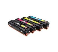 Compatible con HP, 1 Juego de 4 Unidades de tóner 219A 219X | W2190A, W2190X, 3201, 3202, 3203, 3204, 3288, 3302, Cartucho de tóner de color(219A CMYK No Chip)