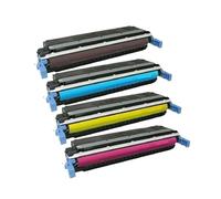 Compatible con HP, 4Pcs 643A 4700 4730MFP Toner Cartridge | Q5950A Q5951A Q5952A Q5953A 4700DTN 4730XM