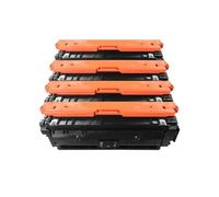 Compatible con HP, 651A CE340A Cartucho Toner para 775 M775 | CE341A, M775h, M775d, M775f, M775z, M775dn, M775fs, Consumibles de impresora(651A CE340A--1set)