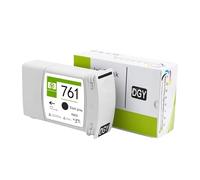 Compatible con HP DesignJet T7100 T7200 Series 761 Cartucho de Tinta pigmentada de 6 Colores 1 Unidad(1PC - Dark Gray)