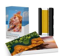 Compatible con HP Sprocket Studio Plus de papel fotográfico y cartuchos de 4 x 6 pulgadas. Compatible solo con impresora HP Sprocket Studio Plus (54 hojas y 1 cartucho)