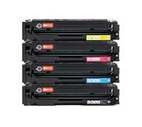 Compatible con HP, W2220A W2220X Cartucho Tóner | 4 Uds 222X 222A for Pro 3388sdw 3288dn 3288dw 3388fdw(222X with new chip)