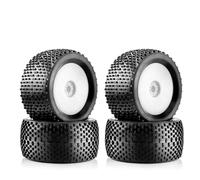 Compatible con HPI para HSP para Bazooka para Camper Neumáticos Todoterreno para Buggy Rueda De 140mm Bujes Hexagonales para 1/8 RC para Coches De Carreras 4WD RC Ruedas Llantas(Color3)
