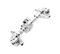 Compatible con HuangBo R1001 R1002 R1003 Piezas De Coche RC 1/10, Mejora De Metal, Accesorios para La Carcasa del Eje Delantero Y Trasero Accesorios RC
