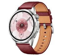 Compatible con Huawei Watch GT6 Pro GT6 GT5 GT4 46 mm, correa de piel de grano completo de 22 mm Venu 4 pulseras de 45 mm, Vivoactive 4, Bip 6, Forerunner 265, Redmi Watch 5 Lite Band, talla única