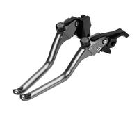 Compatible con Husqvarna 401 Svartpilen Vitpilen 2018-2024 motocicleta CNC mango ajustable palancas freno embrague Palancas moto(1 pair Grey)
