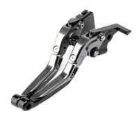 Compatible con Husqvarna 401 Svartpilen Vitpilen 2018-2024 motocicleta CNC mango ajustable palancas freno embrague Palancas moto(Titanium black)