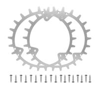 Compatible con Husqvarna Spike, rendimiento seguro de sujeción al suelo | Juego de reparación de ruedas robóticas con montaje de desmontaje de 254 mm Automower