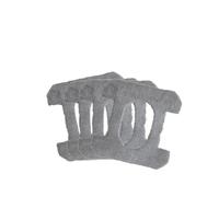 Compatible Con HUTT, W8, Paquete De Piezas, Limpiador De Ventanas Eléctrico, Robot, Mopa De Trapo, Limpieza De Vidrio Y Ventanas, Kits De Ropa, Almohadilla De Repuesto for Fregona(1pcs)