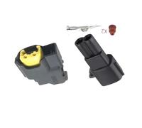 Compatible Con Hyundai 1 Juego 2 Pines Hembra Bobina Encendido Automotriz Conector Cable Hembra 49093-0211 Enchufe Arnés Conector(Follow me cheaper-1)
