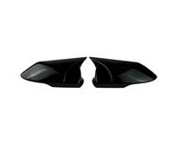 Compatible con Hyundai Elantra 2021 2022 Cubierta de Espejo retrovisor Lateral para automóvil Adhesivo Exterior Embellecedor de la Carcasa del Espejo retrovisor de la Puerta (Negro Brillante)