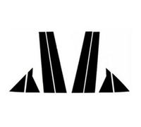 Compatible Con Hyundai Para Elantra Para Avante 2011 2012 2013 2014 2015 2016 Sedán 8 Pegatinas Pulidas Postes Pilares Puertas Ventanas Auto B Pilar Cubierta