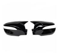 Compatible Con Hyundai Para IX35 2011-2015 2x Etiqueta Engomada Coche Cubierta Espejo Retrovisor Lateral La Tapa Ala Caja Exterior Adorno Decoración Vehículo(Gloss Black)
