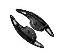 Compatible Con Hyundai Para La Para Festa 2019 2020 2021 Para Santa Fe 2018-2021 HEV Plug-in Para Hybrid Extensión De Palanca De Cambios Para Volante De Coche Levas Volante(Negro)