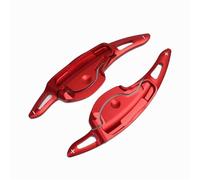 Compatible Con Hyundai Para La Para Festa 2019 2020 2021 Para Santa Fe 2018-2021 HEV Plug-in Para Hybrid Extensión De Palanca De Cambios Para Volante De Coche Levas Volante(Rojo)