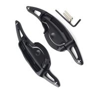 Compatible Con Hyundai Para Nexo Para Palisade Para LX1 2018-2022 Engranaje De Volante Extender Pegatina Accesorios De Coche Extensión Levas de cambio del coche(Black)