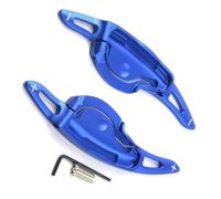 Compatible Con Hyundai Para Palisade Para LX1 Para Nexo 2018 2019 2020 2021 2022 Etiqueta Engomada Extendida Del Engranaje Del Volante Del Coche Levas de cambio del coche(Blue)