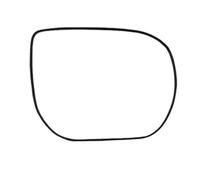 Compatible Con Hyundai Para Santa Fe IX45 2013 2014 2015 2016 2017 Espejos Retrovisores De Coche, Cristal Exterior De La Puerta, Lente Del Espejo Lateral Con Calefacción Cristal De Espejo Coche